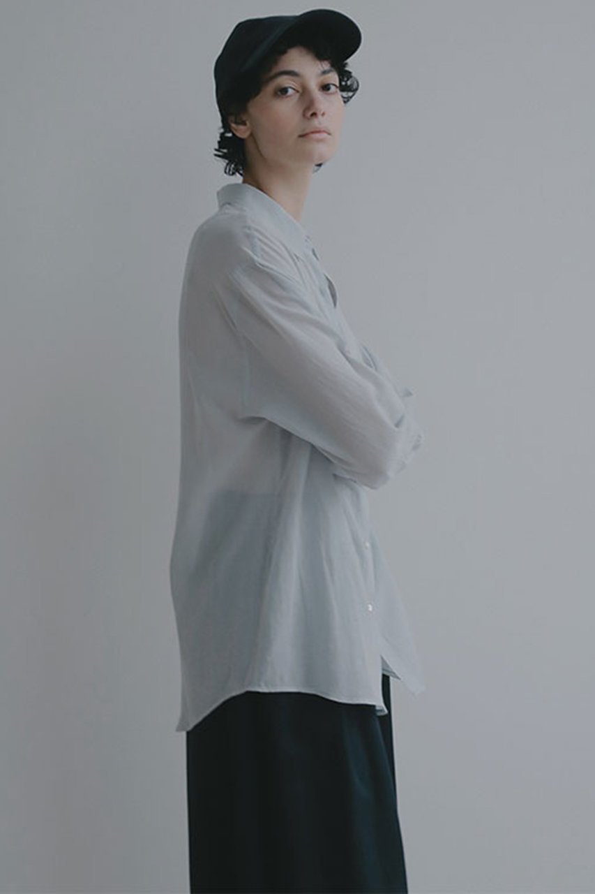 【エトレトウキョウ/ETRE TOKYO】のシアーコットンシャツ 人気、トレンドファッション・服の通販 founy(ファニー) 　ファッション　Fashion　レディースファッション　Fashion for Women　トップス・カットソー　Cut & Sew Tops　シャツ・ブラウス・オフィスカジュアル　Elegant Blouses & Button-Ups　春　Spring　キャミソール　Camisole, Spaghetti Strap Top　シアー　Sheer, See-Through　シンプル　Simple, Minimal　スラックス　Slacks, Dress Pants　スリーブ　Sleeve, Long Sleeve / Short Sleeve　タンク　Tank Top, Sleeveless Top　バランス　Balance, Style Balance　ロング　Long, Long-Length　ワイド　Wide, Wide Fit　S/S・春夏　SS, Spring/Summer, Warm Season　おすすめ　Recommended / Our Picks　夏　Summer　エレガント 上品　Elegant　2026年　2026　other-2|ID: prp329100004809881 ipo3291000000034908228