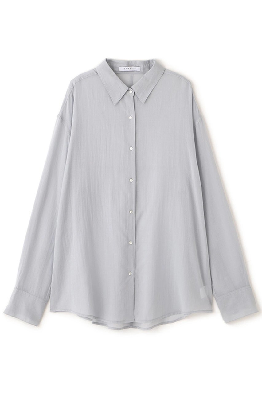 【エトレトウキョウ/ETRE TOKYO】のシアーコットンシャツ 人気、トレンドファッション・服の通販 founy(ファニー) 　ファッション　Fashion　レディースファッション　Fashion for Women　トップス・カットソー　Cut & Sew Tops　シャツ・ブラウス・オフィスカジュアル　Elegant Blouses & Button-Ups　春　Spring　キャミソール　Camisole, Spaghetti Strap Top　シアー　Sheer, See-Through　シンプル　Simple, Minimal　スラックス　Slacks, Dress Pants　スリーブ　Sleeve, Long Sleeve / Short Sleeve　タンク　Tank Top, Sleeveless Top　バランス　Balance, Style Balance　ロング　Long, Long-Length　ワイド　Wide, Wide Fit　S/S・春夏　SS, Spring/Summer, Warm Season　おすすめ　Recommended / Our Picks　夏　Summer　エレガント 上品　Elegant　2026年　2026　other-6|ID: prp329100004809881 ipo3291000000034908232