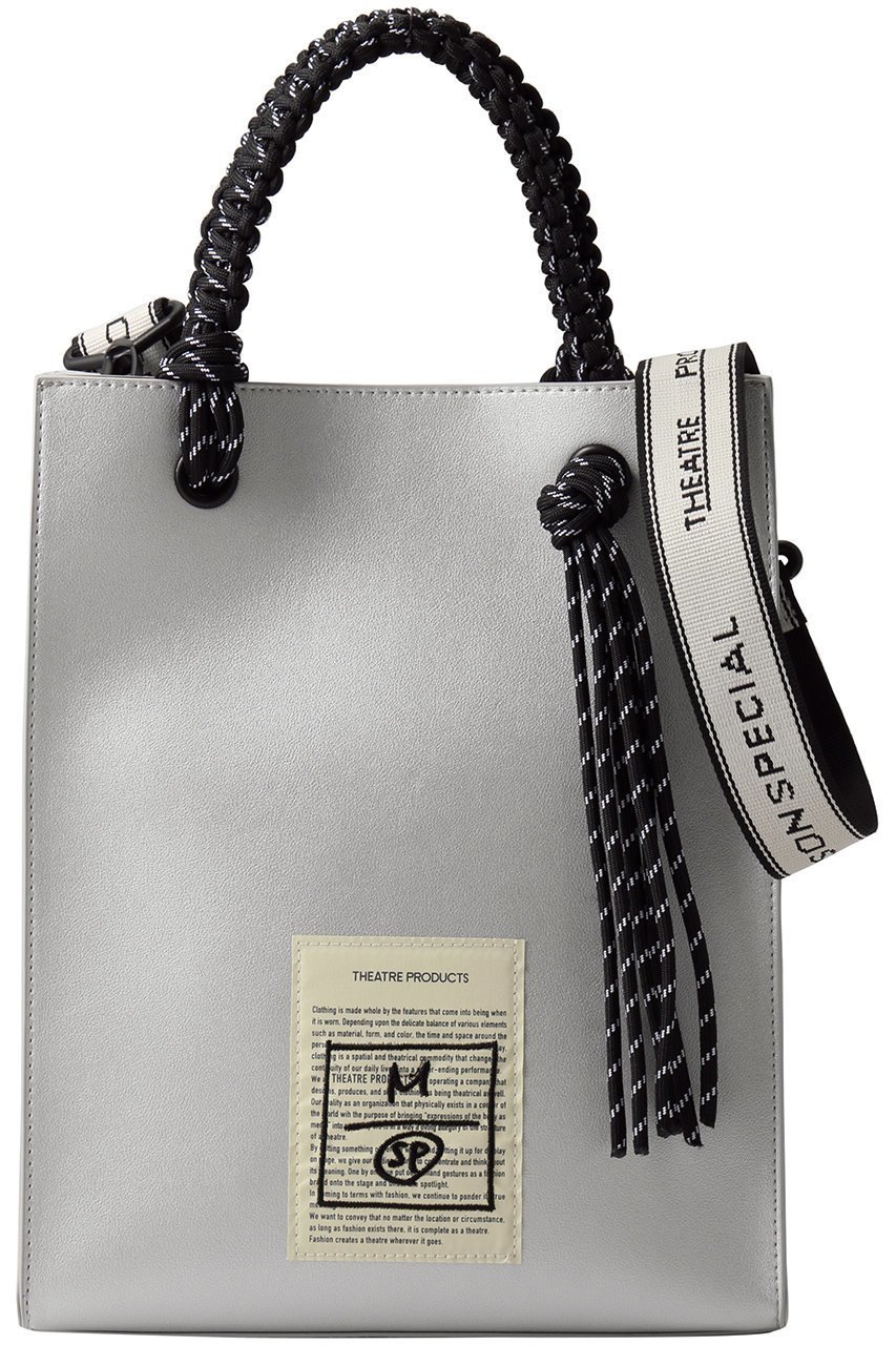 【メゾンスペシャル/MAISON SPECIAL】の【UNISEX】×THEATRE PRODUCTS トート インテリア・キッズ・メンズ・レディースファッション・服の通販 founy(ファニー) 　ファッション　Fashion　レディースファッション　Fashion for Women　バッグ　Bags　2026年　2026　ユニセックス　Unisex, Genderless　コラボ　Collaboration, Collab　スクエア　Square, Square Shape　フォルム　Silhouette, Form　夏　Summer　春　Spring　S/S・春夏　SS, Spring/Summer, Warm Season　雑誌　Magazine, Fashion Magazine　SLV(シルバー)|ID: prp329100004809896 ipo3291000000034908398