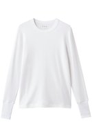 【スリー ドッツ/three dots】のスフレコットン ロングスリーブ 人気、トレンドファッション・服の通販 founy(ファニー) ファッション Fashion レディースファッション Fashion for Women トップス・カットソー Cut & Sew Tops シャツ・ブラウス・オフィスカジュアル Elegant Blouses & Button-Ups ロングTシャツ・Tシャツ Longline T-Shirts & Tees カットソー・ベーシックTシャツ Cut-and-Sewn Tops / Stretch Tees & Basics シンプル Simple, Minimal スリーブ Sleeve, Long Sleeve / Short Sleeve ベーシック Basic, Essential ロング Long, Long-Length 新作・新入荷 New Arrivals / New In |ID:prp329100004809897