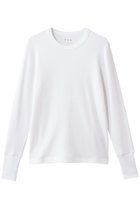 【スリー ドッツ/three dots】のスフレコットン ロングスリーブ 人気、トレンドファッション・服の通販 founy(ファニー) ファッション Fashion レディースファッション Fashion for Women トップス・カットソー Cut & Sew Tops シャツ・ブラウス・オフィスカジュアル Elegant Blouses & Button-Ups ロングTシャツ・Tシャツ Longline T-Shirts & Tees カットソー・ベーシックTシャツ Cut-and-Sewn Tops / Stretch Tees & Basics シンプル Simple, Minimal スリーブ Sleeve, Long Sleeve / Short Sleeve ベーシック Basic, Essential ロング Long, Long-Length 新作・新入荷 New Arrivals / New In thumbnail ホワイト|ID: prp329100004809897 ipo3291000000034908406