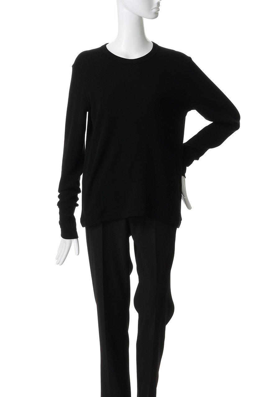 【スリー ドッツ/three dots】のスフレコットン ロングスリーブ 人気、トレンドファッション・服の通販 founy(ファニー) 　ファッション　Fashion　レディースファッション　Fashion for Women　トップス・カットソー　Cut & Sew Tops　シャツ・ブラウス・オフィスカジュアル　Elegant Blouses & Button-Ups　ロングTシャツ・Tシャツ　Longline T-Shirts & Tees　カットソー・ベーシックTシャツ　Cut-and-Sewn Tops / Stretch Tees & Basics　シンプル　Simple, Minimal　スリーブ　Sleeve, Long Sleeve / Short Sleeve　ベーシック　Basic, Essential　ロング　Long, Long-Length　新作・新入荷　New Arrivals / New In　other-2|ID: prp329100004809897 ipo3291000000034908411