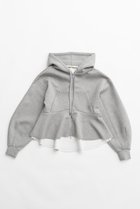 【プランク プロジェクト/PRANK PROJECT】のペプラムフーディパーカー 人気、トレンドファッション・服の通販 founy(ファニー) ファッション Fashion レディースファッション Fashion for Women トップス・カットソー Cut & Sew Tops シャツ・ブラウス・オフィスカジュアル Elegant Blouses & Button-Ups レディースパーカー・カジュアルフーディー Casual Hoodies & Sweatshirts ロングTシャツ・Tシャツ Longline T-Shirts & Tees スウェット・クルーネックトップス Sweatshirts & Crewnecks / Relaxed Fit Sweat Tops カットソー・ベーシックTシャツ Cut-and-Sewn Tops / Stretch Tees & Basics 2026年 2026 フェミニン Feminine, Girly フォルム Silhouette, Form ペプラム Peplum, Flared Hem 夏 Summer 春 Spring S/S・春夏 SS, Spring/Summer, Warm Season thumbnail L.GRY(ライトグレー)|ID: prp329100004809903 ipo3291000000034908494