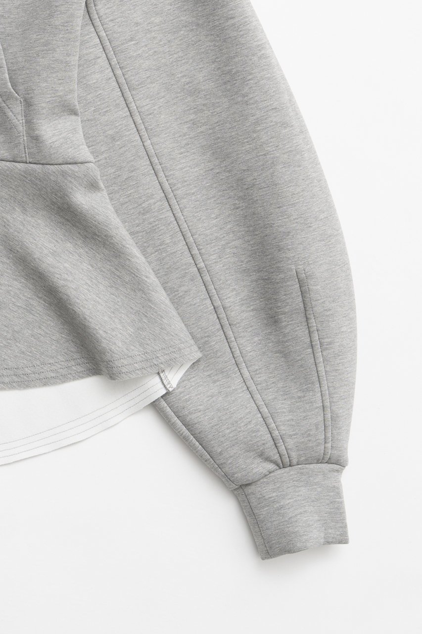 【プランク プロジェクト/PRANK PROJECT】のペプラムフーディパーカー 人気、トレンドファッション・服の通販 founy(ファニー) ファッション Fashion レディースファッション Fashion for Women トップス・カットソー Cut & Sew Tops シャツ・ブラウス・オフィスカジュアル Elegant Blouses & Button-Ups レディースパーカー・カジュアルフーディー Casual Hoodies & Sweatshirts ロングTシャツ・Tシャツ Longline T-Shirts & Tees スウェット・クルーネックトップス Sweatshirts & Crewnecks / Relaxed Fit Sweat Tops カットソー・ベーシックTシャツ Cut-and-Sewn Tops / Stretch Tees & Basics 2026年 2026 フェミニン Feminine, Girly フォルム Silhouette, Form ペプラム Peplum, Flared Hem 夏 Summer 春 Spring S/S・春夏 SS, Spring/Summer, Warm Season other-3|ID: prp329100004809903 ipo3291000000034908497