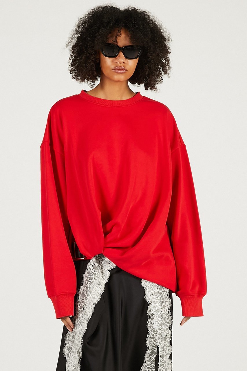 【プランク プロジェクト/PRANK PROJECT】のツイストベルテッドスウェット 人気、トレンドファッション・服の通販 founy(ファニー) ファッション Fashion レディースファッション Fashion for Women トップス・カットソー Cut & Sew Tops シャツ・ブラウス・オフィスカジュアル Elegant Blouses & Button-Ups レディースパーカー・カジュアルフーディー Casual Hoodies & Sweatshirts ロングTシャツ・Tシャツ Longline T-Shirts & Tees スウェット・クルーネックトップス Sweatshirts & Crewnecks / Relaxed Fit Sweat Tops カットソー・ベーシックTシャツ Cut-and-Sewn Tops / Stretch Tees & Basics 2026年 2026 スウェット / スエット Sweatshirt, Sweatwear ツイスト Tweed, Tweed Fabric ヘムライン Hemline, Bottom Cut エレガント 上品 Elegant 夏 Summer 春 Spring S/S・春夏 SS, Spring/Summer, Warm Season other-8|ID: prp329100004809904 ipo3291000000034908520