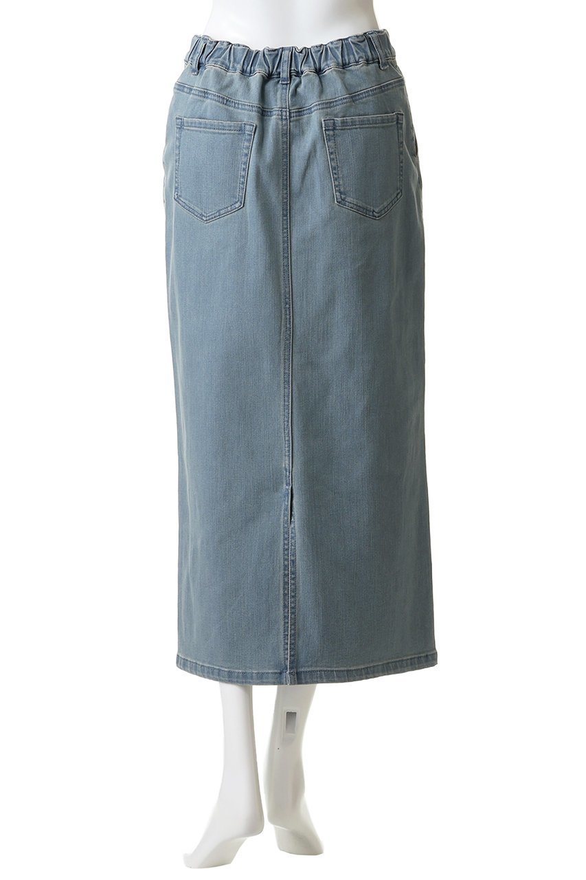 【スリー ドッツ/three dots】のデニム ペンシルスカート 人気、トレンドファッション・服の通販 founy(ファニー) 　ファッション　Fashion　レディースファッション　Fashion for Women　スカート　Skirts　ロングスカート　Long Skirts / Maxi & Midi Skirts　2026年　2026　クロップド　Cropped, Short Length　スニーカー　Sneakers, Trainers　デニム　Denim, Jeans Material　フィット　Fit, Slim Fit　ペンシル　Pencil, Pencil Skirt　ロング　Long, Long-Length　夏　Summer　春　Spring　S/S・春夏　SS, Spring/Summer, Warm Season　other-4|ID: prp329100004809908 ipo3291000000034908545