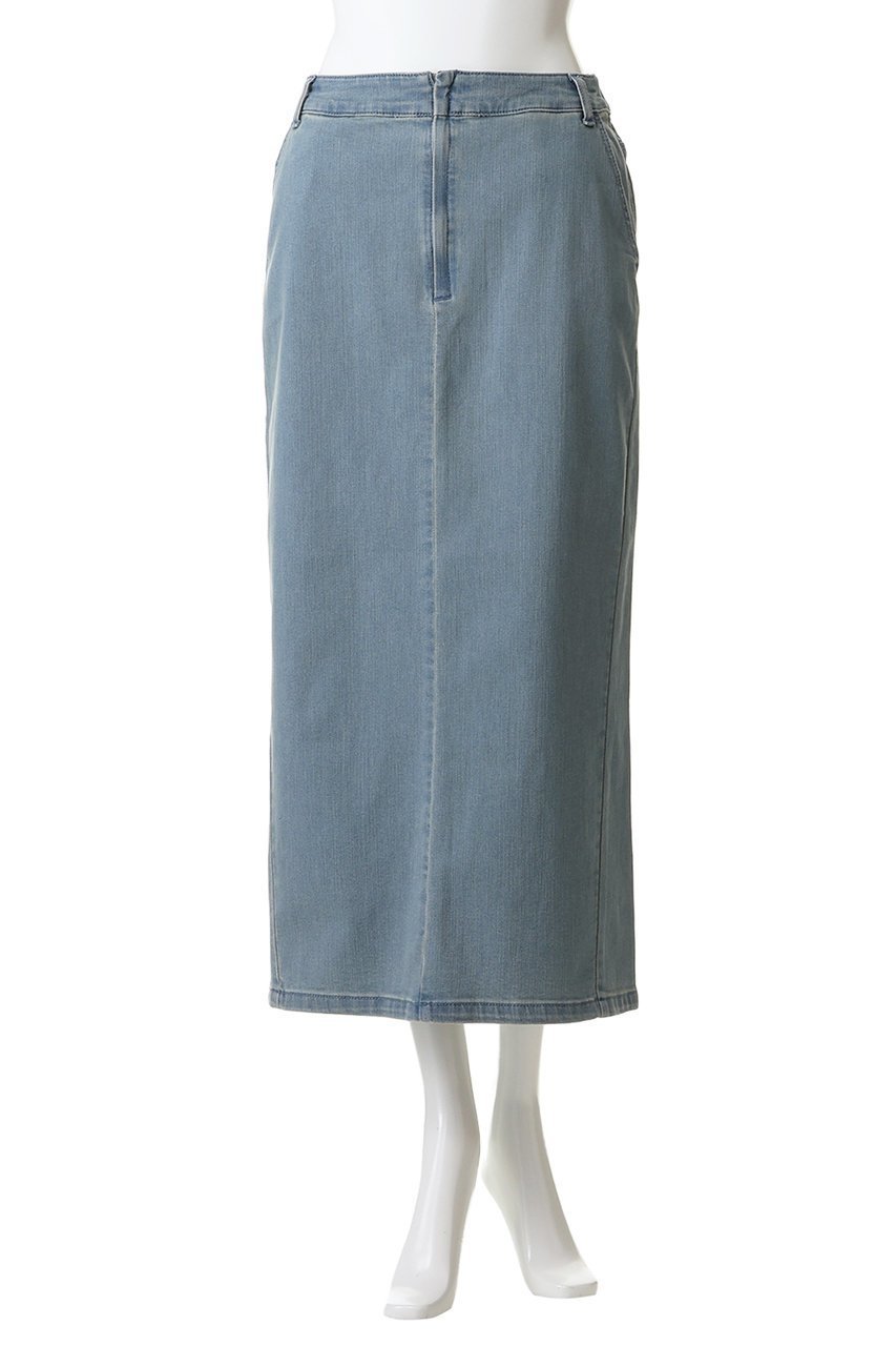 【スリー ドッツ/three dots】のデニム ペンシルスカート 人気、トレンドファッション・服の通販 founy(ファニー) ファッション Fashion レディースファッション Fashion for Women スカート Skirts ロングスカート Long Skirts / Maxi & Midi Skirts クロップド Cropped, Short Length スニーカー Sneakers, Trainers デニム Denim, Jeans Material フィット Fit, Slim Fit ペンシル Pencil, Pencil Skirt ロング Long, Long-Length 再入荷 Restock / Back in Stock other-2|ID: prp329100004809908 ipo3291000000036022777