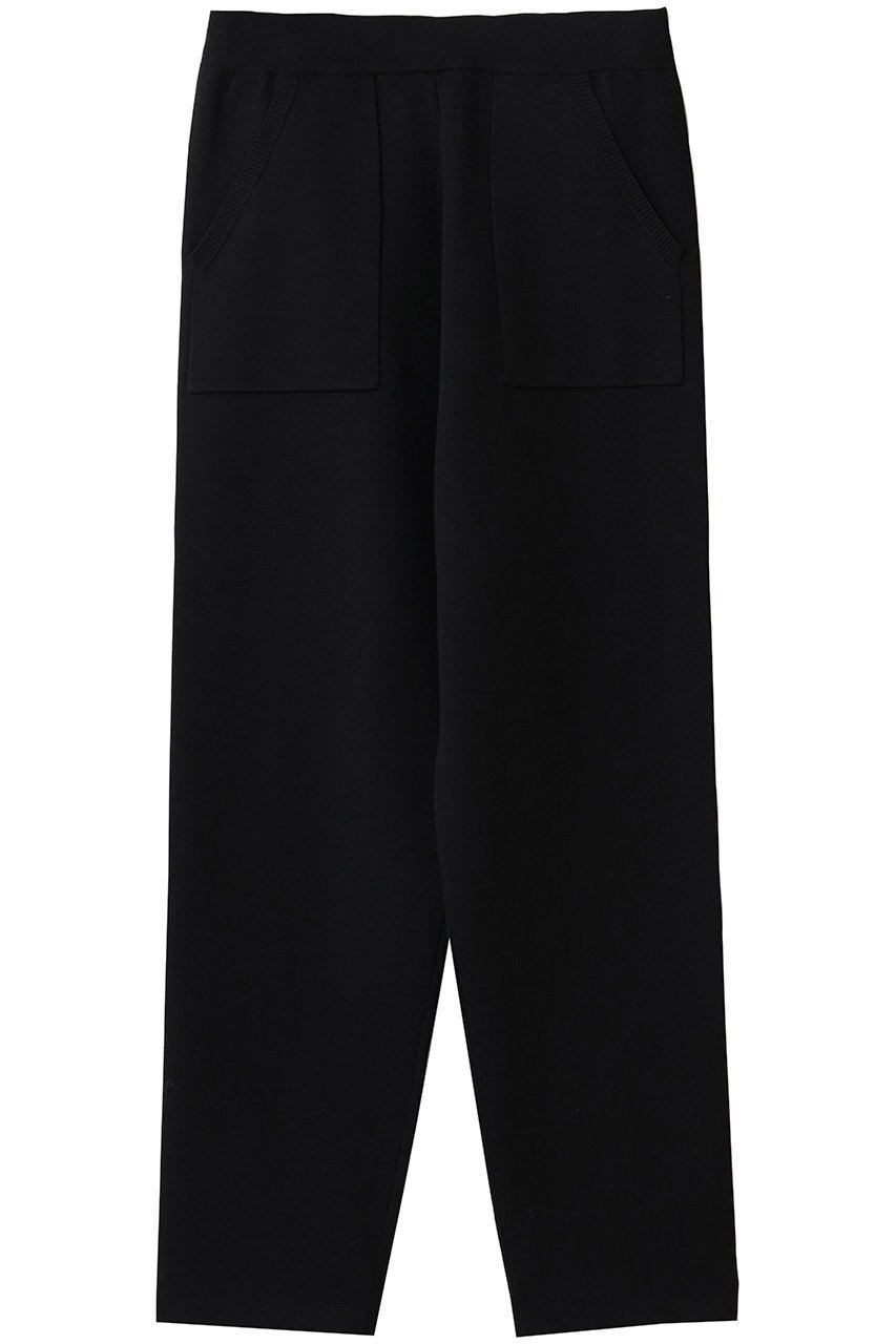 【スリー ドッツ/three dots】のパワースムースニット ジョガーパンツ インテリア・キッズ・メンズ・レディースファッション・服の通販 founy(ファニー) 　ファッション　Fashion　レディースファッション　Fashion for Women　パンツ　Pants & Trousers　なめらか　Smooth, Silky Texture　リラックス　Relax, Relaxed Fit　旅行　Travel　ブラック|ID: prp329100004809910 ipo3291000000036087763