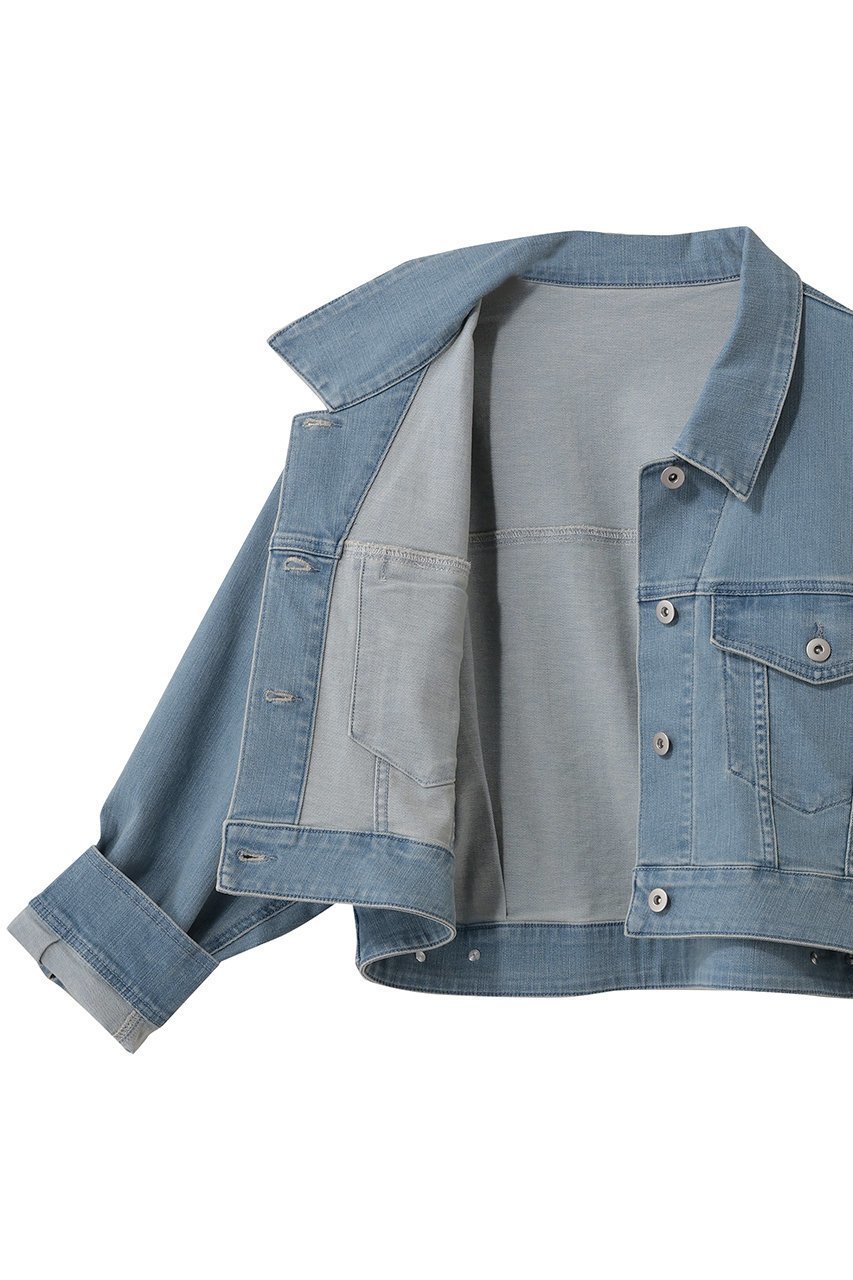 【スリー ドッツ/three dots】のデニム ショートジャンパー 人気、トレンドファッション・服の通販 founy(ファニー) ファッション Fashion レディースファッション Fashion for Women アウター Coat / Outerwear Collection レディースジャケット・軽アウター Jackets 2026年 2026 ショート Short, Short Length ジャケット Jacket, Outerwear デニム Denim, Jeans Material バランス Balance, Style Balance マキシ Maxi, Full Length ワイド Wide, Wide Fit 夏 Summer 春 Spring S/S・春夏 SS, Spring/Summer, Warm Season other-6|ID: prp329100004809911 ipo3291000000034908572