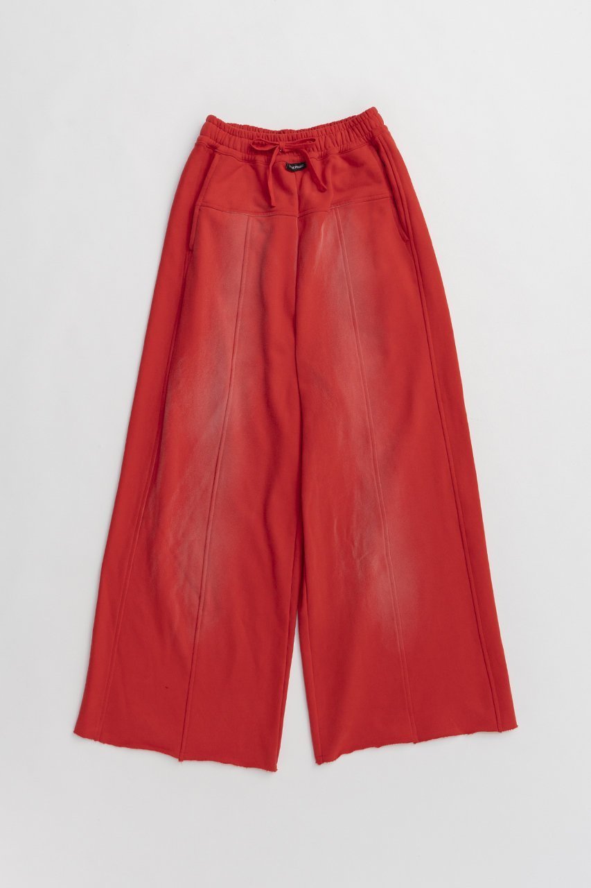 【プランク プロジェクト/PRANK PROJECT】のピーチワイドスウェットパンツ インテリア・キッズ・メンズ・レディースファッション・服の通販 founy(ファニー) 　ファッション　Fashion　レディースファッション　Fashion for Women　パンツ　Pants & Trousers　2026年　2026　ジャケット　Jacket, Outerwear　ドローストリング　Drawstring, Pull Cord　ピーチ　Peach, Soft Touch　フィット　Fit, Slim Fit　ルーズ　Loose, Oversized　ヴィンテージ　Vintage Style　再入荷　Restock / Back in Stock　夏　Summer　春　Spring　S/S・春夏　SS, Spring/Summer, Warm Season　RED(レッド)|ID: prp329100004809914 ipo3291000000034908599