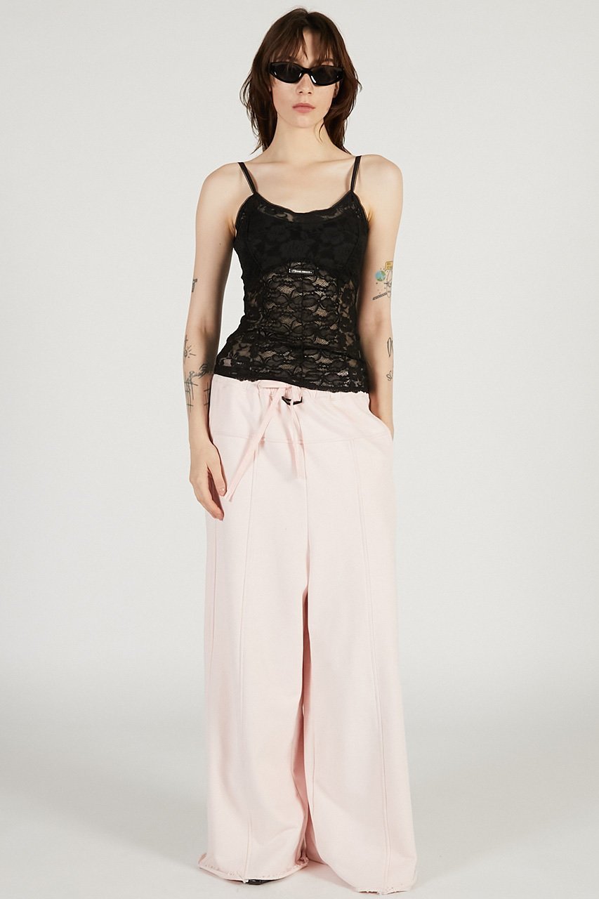 【プランク プロジェクト/PRANK PROJECT】のピーチワイドスウェットパンツ 人気、トレンドファッション・服の通販 founy(ファニー) 　ファッション　Fashion　レディースファッション　Fashion for Women　パンツ　Pants & Trousers　2026年　2026　ジャケット　Jacket, Outerwear　ドローストリング　Drawstring, Pull Cord　ピーチ　Peach, Soft Touch　フィット　Fit, Slim Fit　ルーズ　Loose, Oversized　ヴィンテージ　Vintage Style　再入荷　Restock / Back in Stock　夏　Summer　春　Spring　S/S・春夏　SS, Spring/Summer, Warm Season　other-4|ID: prp329100004809914 ipo3291000000034908604