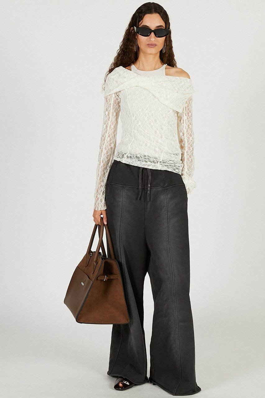 【プランク プロジェクト/PRANK PROJECT】のピーチワイドスウェットパンツ 人気、トレンドファッション・服の通販 founy(ファニー) 　ファッション　Fashion　レディースファッション　Fashion for Women　パンツ　Pants & Trousers　ジャケット　Jacket, Outerwear　ドローストリング　Drawstring, Pull Cord　ピーチ　Peach, Soft Touch　フィット　Fit, Slim Fit　ルーズ　Loose, Oversized　ヴィンテージ　Vintage Style　other-7|ID: prp329100004809914 ipo3291000000036426524