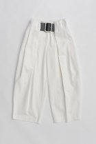 【プランク プロジェクト/PRANK PROJECT】のハイウエストベルトタックパンツ 人気、トレンドファッション・服の通販 founy(ファニー) ファッション Fashion レディースファッション Fashion for Women パンツ Pants & Trousers ベルト&ウエストマーク Belts & Waist Accessories 2026年 2026 オックス Oxford Fabric コンパクト Compact, Small Size シンプル Simple, Minimal デニム Denim, Jeans Material バランス Balance, Style Balance ワイド Wide, Wide Fit 夏 Summer 春 Spring S/S・春夏 SS, Spring/Summer, Warm Season thumbnail IVR(アイボリー)|ID: prp329100004809918 ipo3291000000034908662