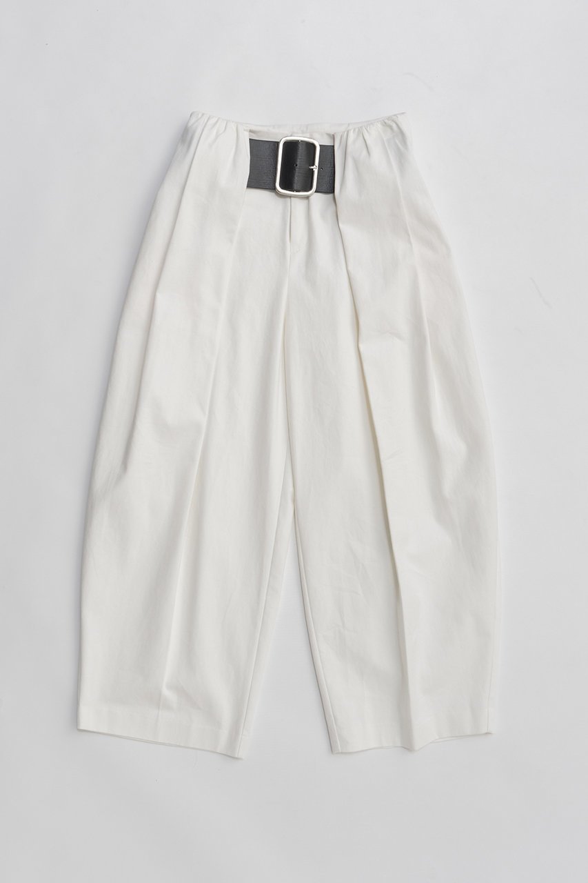 【プランク プロジェクト/PRANK PROJECT】のハイウエストベルトタックパンツ インテリア・キッズ・メンズ・レディースファッション・服の通販 founy(ファニー) 　ファッション　Fashion　レディースファッション　Fashion for Women　パンツ　Pants & Trousers　ベルト&ウエストマーク　Belts & Waist Accessories　2026年　2026　オックス　Oxford Fabric　コンパクト　Compact, Small Size　シンプル　Simple, Minimal　デニム　Denim, Jeans Material　バランス　Balance, Style Balance　ワイド　Wide, Wide Fit　夏　Summer　春　Spring　S/S・春夏　SS, Spring/Summer, Warm Season　IVR(アイボリー)|ID: prp329100004809918 ipo3291000000034908662