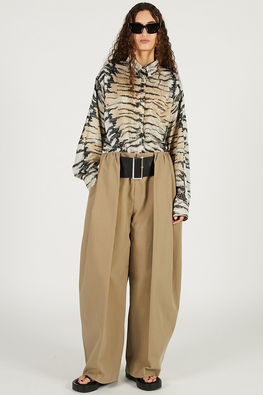 【プランク プロジェクト/PRANK PROJECT】のハイウエストベルトタックパンツ 人気、トレンドファッション・服の通販 founy(ファニー) 　ファッション　Fashion　レディースファッション　Fashion for Women　パンツ　Pants & Trousers　ベルト&ウエストマーク　Belts & Waist Accessories　オックス　Oxford Fabric　コンパクト　Compact, Small Size　シンプル　Simple, Minimal　デニム　Denim, Jeans Material　バランス　Balance, Style Balance　ワイド　Wide, Wide Fit　再入荷　Restock / Back in Stock　other-7|ID: prp329100004809918 ipo3291000000036087814