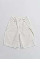 【プランク プロジェクト/PRANK PROJECT】のデニムハーフパンツ WHT(ホワイト)|ID: prp329100004809919 ipo3291000000034908680