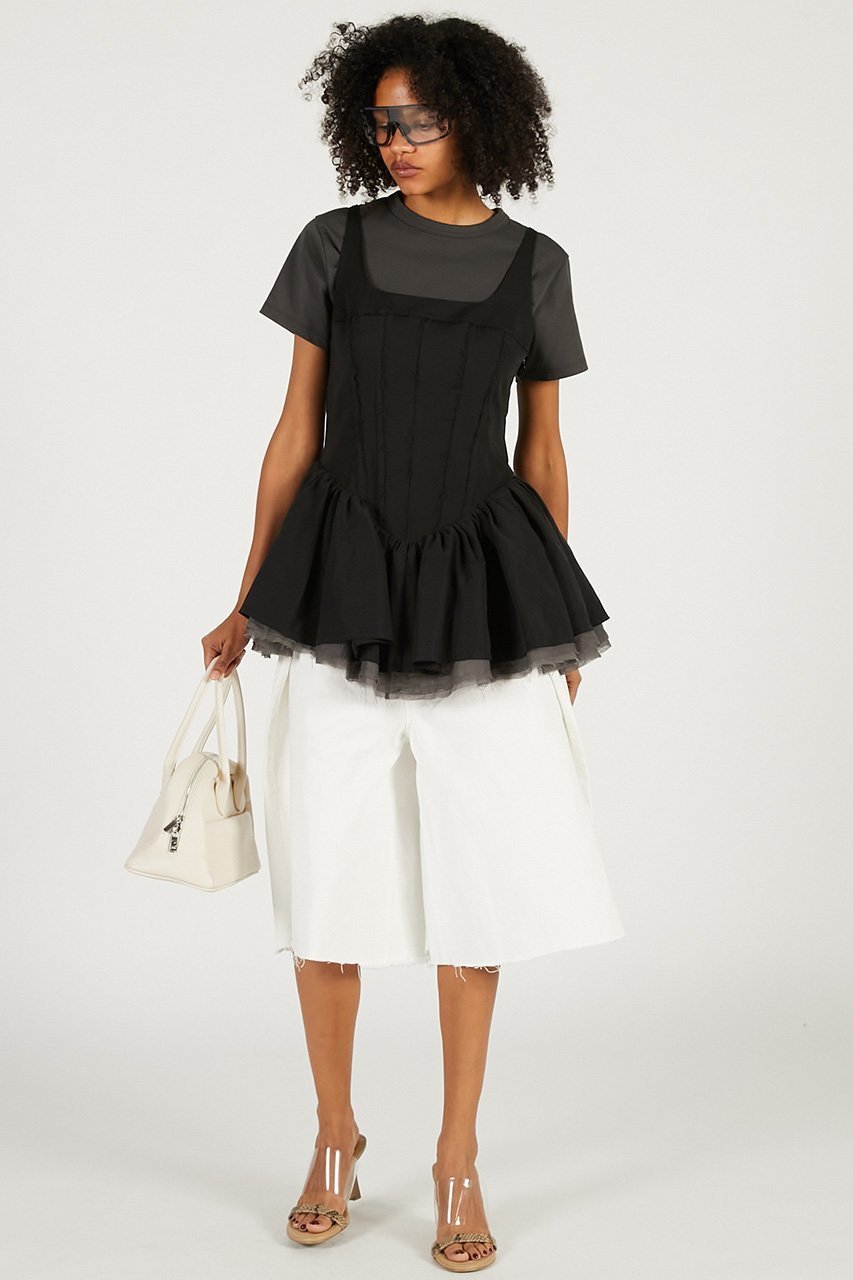 【プランク プロジェクト/PRANK PROJECT】のデニムハーフパンツ 人気、トレンドファッション・服の通販 founy(ファニー) 　ファッション　Fashion　レディースファッション　Fashion for Women　パンツ　Pants & Trousers　ショートパンツ・ハーフパンツ　High-Waisted & Relaxed Shorts　おすすめ　Recommended / Our Picks　シューズ　Shoes, Footwear　デニム　Denim, Jeans Material　other-2|ID: prp329100004809919 ipo3291000000034908682