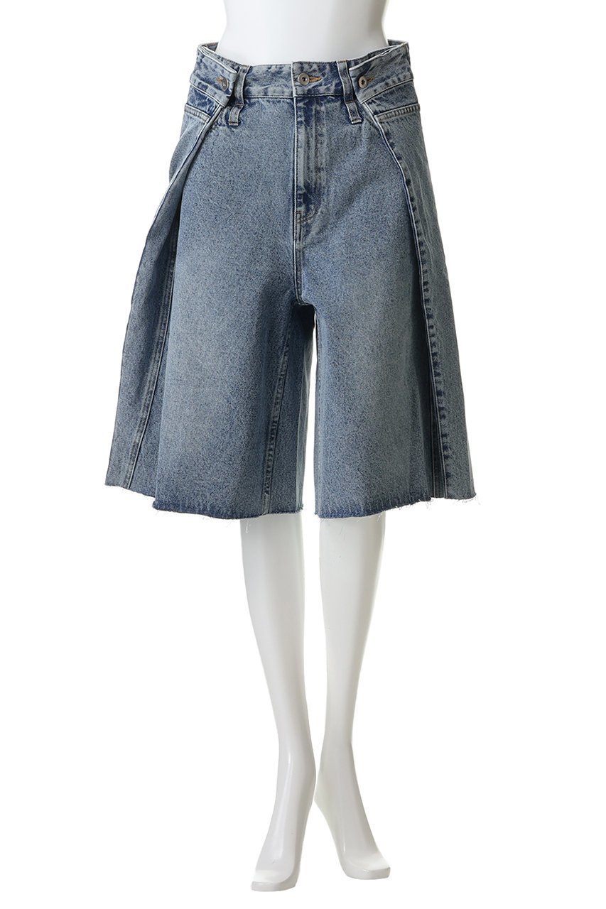 【プランク プロジェクト/PRANK PROJECT】のデニムハーフパンツ 人気、トレンドファッション・服の通販 founy(ファニー) 　ファッション　Fashion　レディースファッション　Fashion for Women　パンツ　Pants & Trousers　ショートパンツ・ハーフパンツ　High-Waisted & Relaxed Shorts　おすすめ　Recommended / Our Picks　シューズ　Shoes, Footwear　デニム　Denim, Jeans Material　other-5|ID: prp329100004809919 ipo3291000000035265195