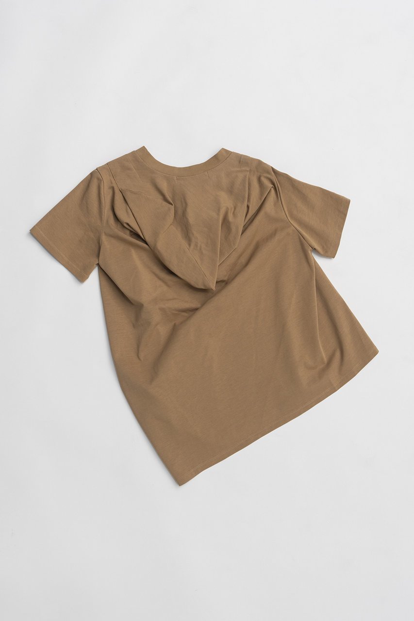 【プランク プロジェクト/PRANK PROJECT】のハーフスリーブドレストップ 人気、トレンドファッション・服の通販 founy(ファニー) 　ファッション　Fashion　レディースファッション　Fashion for Women　トップス・カットソー　Cut & Sew Tops　シャツ・ブラウス・オフィスカジュアル　Elegant Blouses & Button-Ups　ロングTシャツ・Tシャツ　Longline T-Shirts & Tees　カットソー・ベーシックTシャツ　Cut-and-Sewn Tops / Stretch Tees & Basics　ワンピース　Dresses　フォーマル・パーティードレス・結婚式用ドレス　Elegant & Casual Dresses　2026年　2026　カットソー　Cut and Sewn Top　キュプラ　Cupro, Eco Fabric　ショート　Short, Short Length　シンプル　Simple, Minimal　スリーブ　Sleeve, Long Sleeve / Short Sleeve　ドレープ　Drape, Draping Fabric　エレガント 上品　Elegant　半袖　Short Sleeve, Half Sleeve　夏　Summer　春　Spring　S/S・春夏　SS, Spring/Summer, Warm Season　other-4|ID: prp329100004809920 ipo3291000000034908702