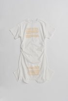 【プランク プロジェクト/PRANK PROJECT】のカットシンメプリントT 人気、トレンドファッション・服の通販 founy(ファニー) ファッション Fashion レディースファッション Fashion for Women トップス・カットソー Cut & Sew Tops シャツ・ブラウス・オフィスカジュアル Elegant Blouses & Button-Ups ロングTシャツ・Tシャツ Longline T-Shirts & Tees カットソー・ベーシックTシャツ Cut-and-Sewn Tops / Stretch Tees & Basics 2026年 2026 グラフィック Graphic, Graphic Design ショート Short, Short Length スリーブ Sleeve, Long Sleeve / Short Sleeve ドレス Dress, One-Piece プリント Print, Printed Pattern 夏 Summer 春 Spring S/S・春夏 SS, Spring/Summer, Warm Season thumbnail WHT(ホワイト)|ID: prp329100004809921 ipo3291000000034908713