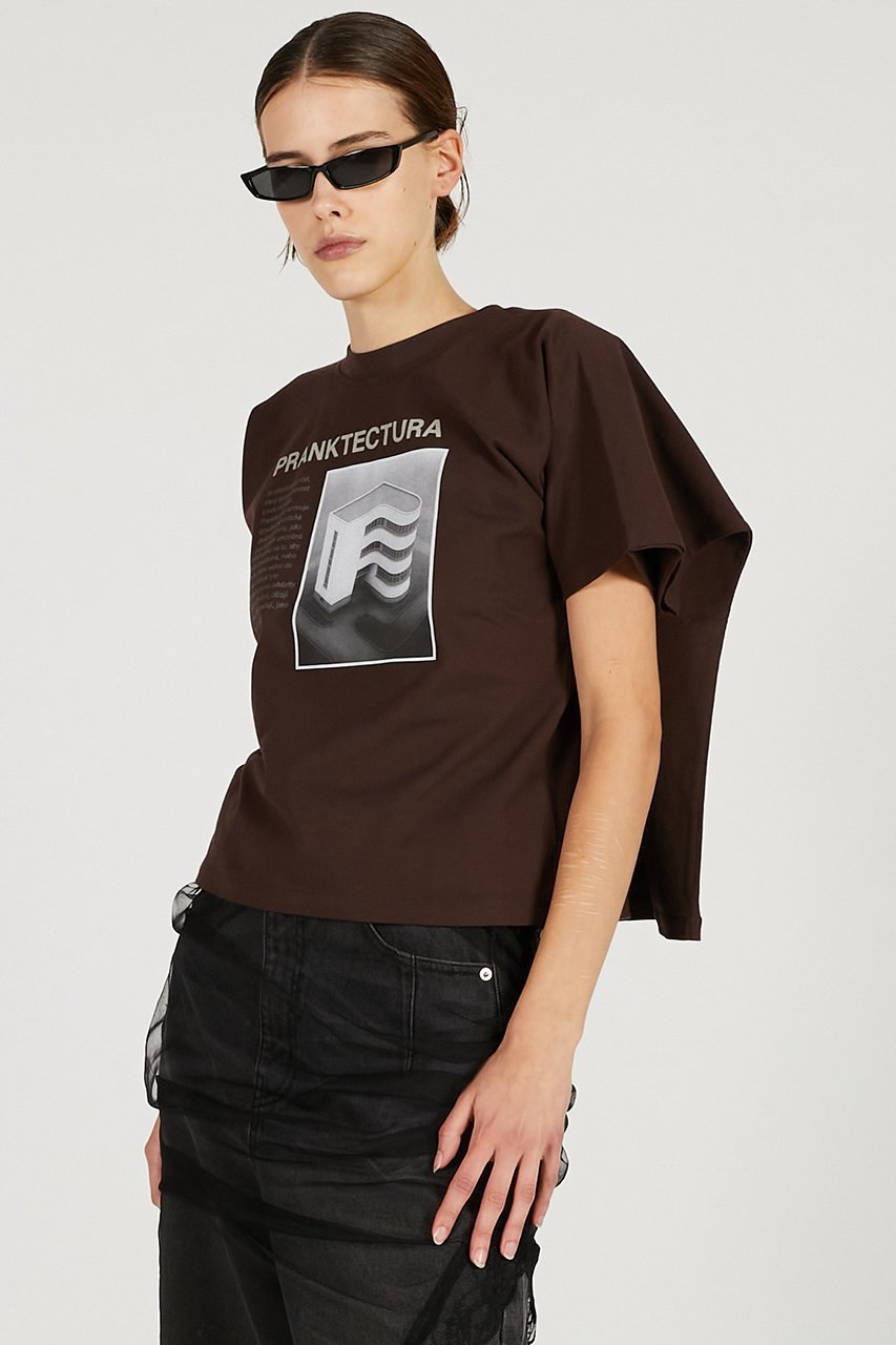 【プランク プロジェクト/PRANK PROJECT】のダブルTシャツ 人気、トレンドファッション・服の通販 founy(ファニー) 　ファッション　Fashion　レディースファッション　Fashion for Women　トップス・カットソー　Cut & Sew Tops　シャツ・ブラウス・オフィスカジュアル　Elegant Blouses & Button-Ups　ロングTシャツ・Tシャツ　Longline T-Shirts & Tees　カットソー・ベーシックTシャツ　Cut-and-Sewn Tops / Stretch Tees & Basics　2026年　2026　グラフィック　Graphic, Graphic Design　ショート　Short, Short Length　スリーブ　Sleeve, Long Sleeve / Short Sleeve　ダブル　Double, Double-Breasted　プリント　Print, Printed Pattern　夏　Summer　春　Spring　S/S・春夏　SS, Spring/Summer, Warm Season　other-5|ID: prp329100004809922 ipo3291000000034908734