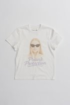 【プランク プロジェクト/PRANK PROJECT】のシンプルTシャツ 人気、トレンドファッション・服の通販 founy(ファニー) ファッション Fashion レディースファッション Fashion for Women トップス・カットソー Cut & Sew Tops シャツ・ブラウス・オフィスカジュアル Elegant Blouses & Button-Ups ロングTシャツ・Tシャツ Longline T-Shirts & Tees カットソー・ベーシックTシャツ Cut-and-Sewn Tops / Stretch Tees & Basics 2026年 2026 グラフィック Graphic, Graphic Design ショート Short, Short Length シンプル Simple, Minimal スリーブ Sleeve, Long Sleeve / Short Sleeve プリント Print, Printed Pattern 夏 Summer 春 Spring S/S・春夏 SS, Spring/Summer, Warm Season thumbnail WHT(ホワイト)|ID: prp329100004809923 ipo3291000000034908744