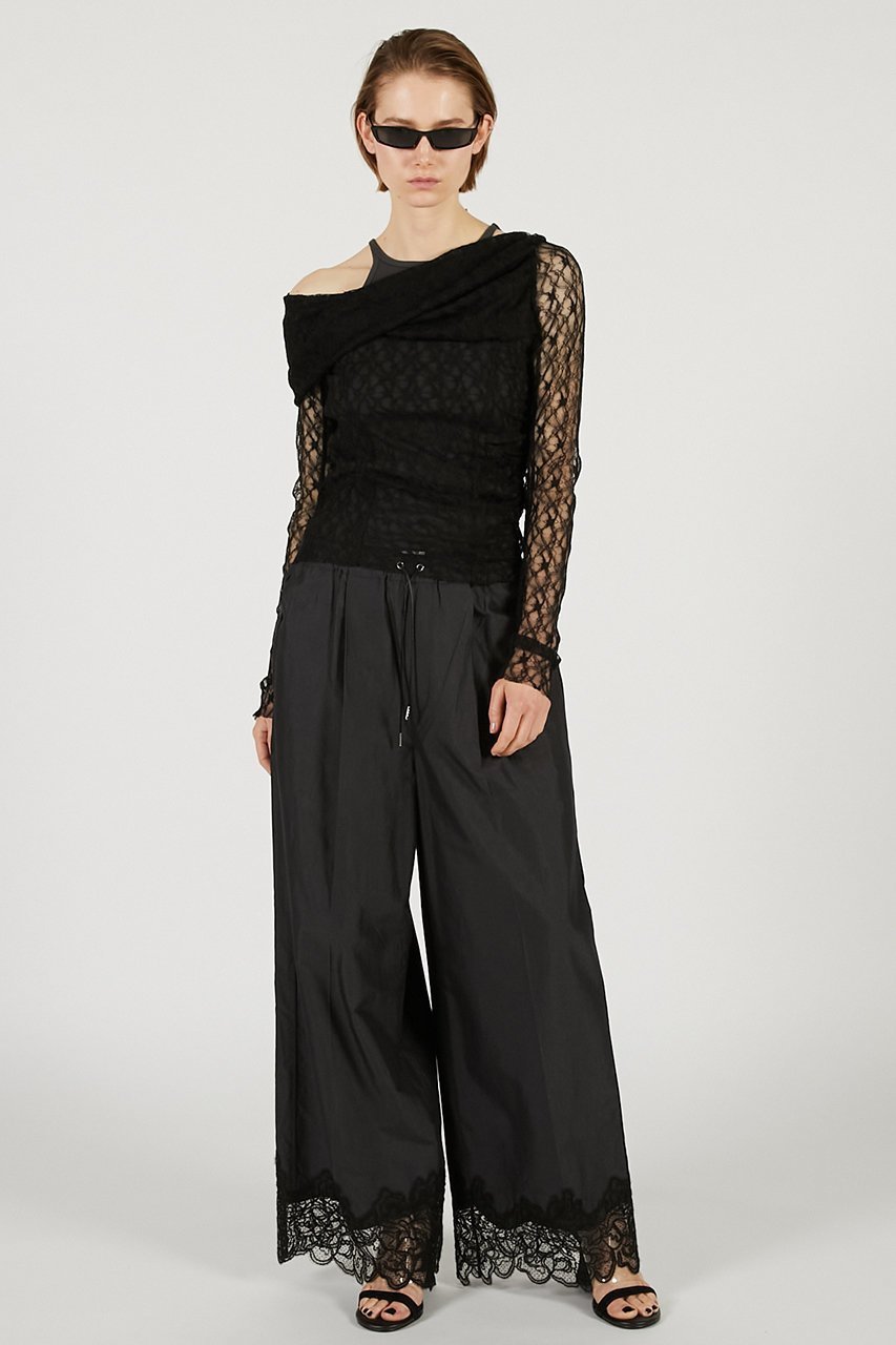 【プランク プロジェクト/PRANK PROJECT】のコットンキュプラパジャマパンツ 人気、トレンドファッション・服の通販 founy(ファニー) 　ファッション　Fashion　レディースファッション　Fashion for Women　パンツ　Pants & Trousers　2026年　2026　おすすめ　Recommended / Our Picks　キュプラ　Cupro, Eco Fabric　ジャケット　Jacket, Outerwear　セットアップ　Set-Up, Coordinated Outfit　パジャマ　Pajamas, Sleepwear　ラグジュアリー　Luxury, Elegant　レース　Lace, Lace Fabric　エレガント 上品　Elegant　再入荷　Restock / Back in Stock　夏　Summer　春　Spring　S/S・春夏　SS, Spring/Summer, Warm Season　other-6|ID: prp329100004809926 ipo3291000000034908798