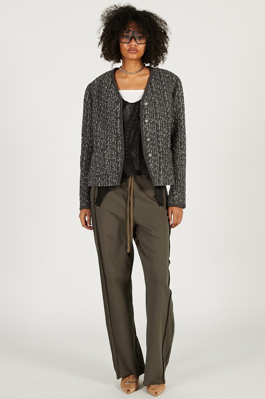 【プランク プロジェクト/PRANK PROJECT】のスリムスウェットパンツ 人気、トレンドファッション・服の通販 founy(ファニー) 　ファッション　Fashion　レディースファッション　Fashion for Women　パンツ　Pants & Trousers　スウェット / スエット　Sweatshirt, Sweatwear　ストレート　Straight, Straight Cut　スリム　Slim, Slim Fit　フラット　Flat, Flat Shoes　リラックス　Relax, Relaxed Fit　other-4|ID: prp329100004809928 ipo3291000000034908831