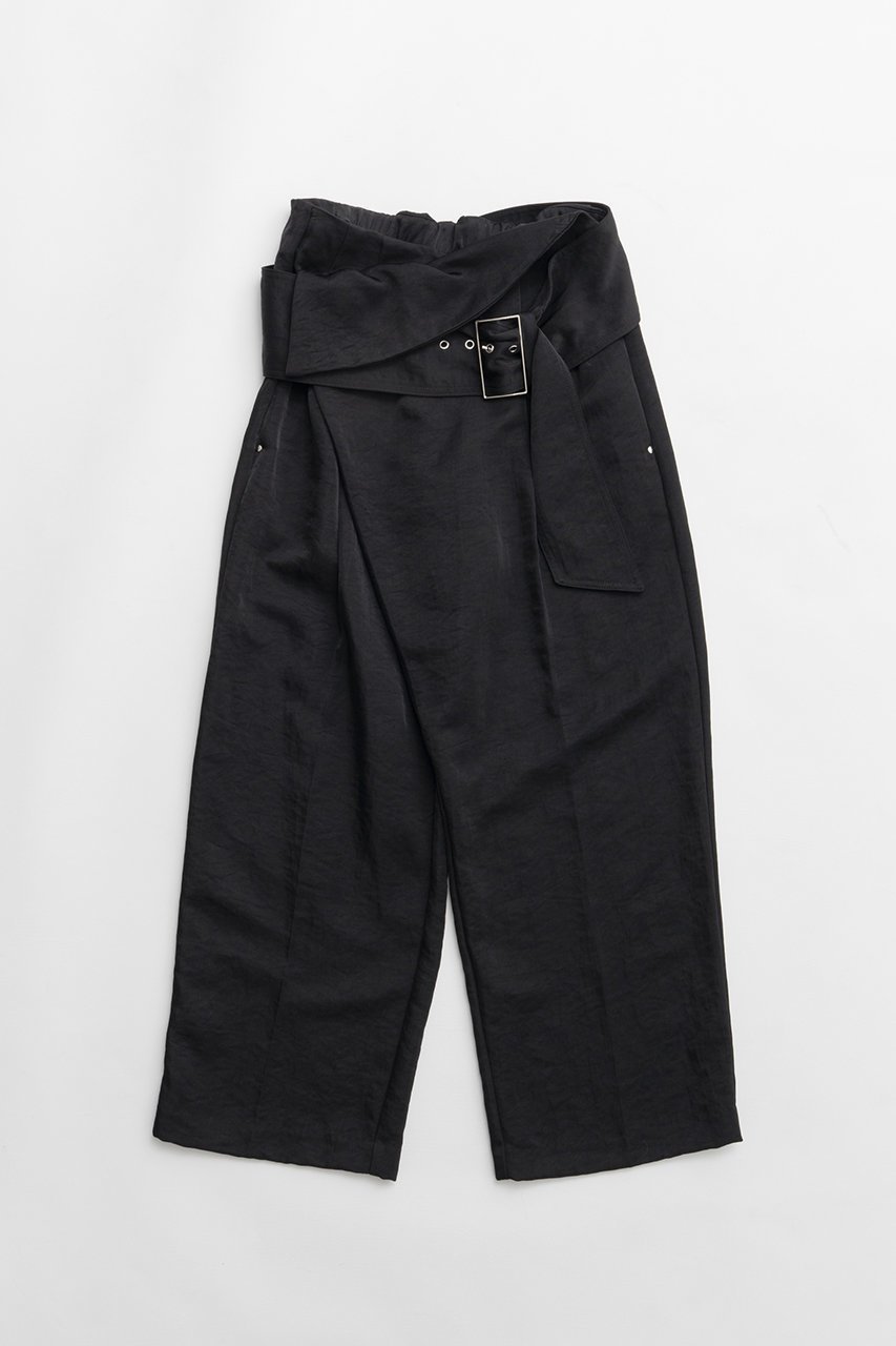 【プランク プロジェクト/PRANK PROJECT】のワイドベルトパンツ 人気、トレンドファッション・服の通販 founy(ファニー) 　ファッション　Fashion　レディースファッション　Fashion for Women　パンツ　Pants & Trousers　ベルト&ウエストマーク　Belts & Waist Accessories　2026年　2026　アシンメトリー　Asymmetrical Style　ツイル　Twist, Twisted Detail　ベーシック　Basic, Essential　ルーズ　Loose, Oversized　エレガント 上品　Elegant　夏　Summer　春　Spring　S/S・春夏　SS, Spring/Summer, Warm Season　 other-1|ID: prp329100004809931 ipo3291000000034908874