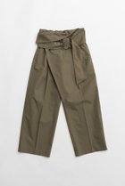 【プランク プロジェクト/PRANK PROJECT】のワイドベルトパンツ 人気、トレンドファッション・服の通販 founy(ファニー) ファッション Fashion レディースファッション Fashion for Women パンツ Pants & Trousers ベルト&ウエストマーク Belts & Waist Accessories 2026年 2026 アシンメトリー Asymmetrical Style ツイル Twist, Twisted Detail ベーシック Basic, Essential ルーズ Loose, Oversized エレガント 上品 Elegant 夏 Summer 春 Spring S/S・春夏 SS, Spring/Summer, Warm Season thumbnail KHK(カーキ)|ID: prp329100004809931 ipo3291000000034908877