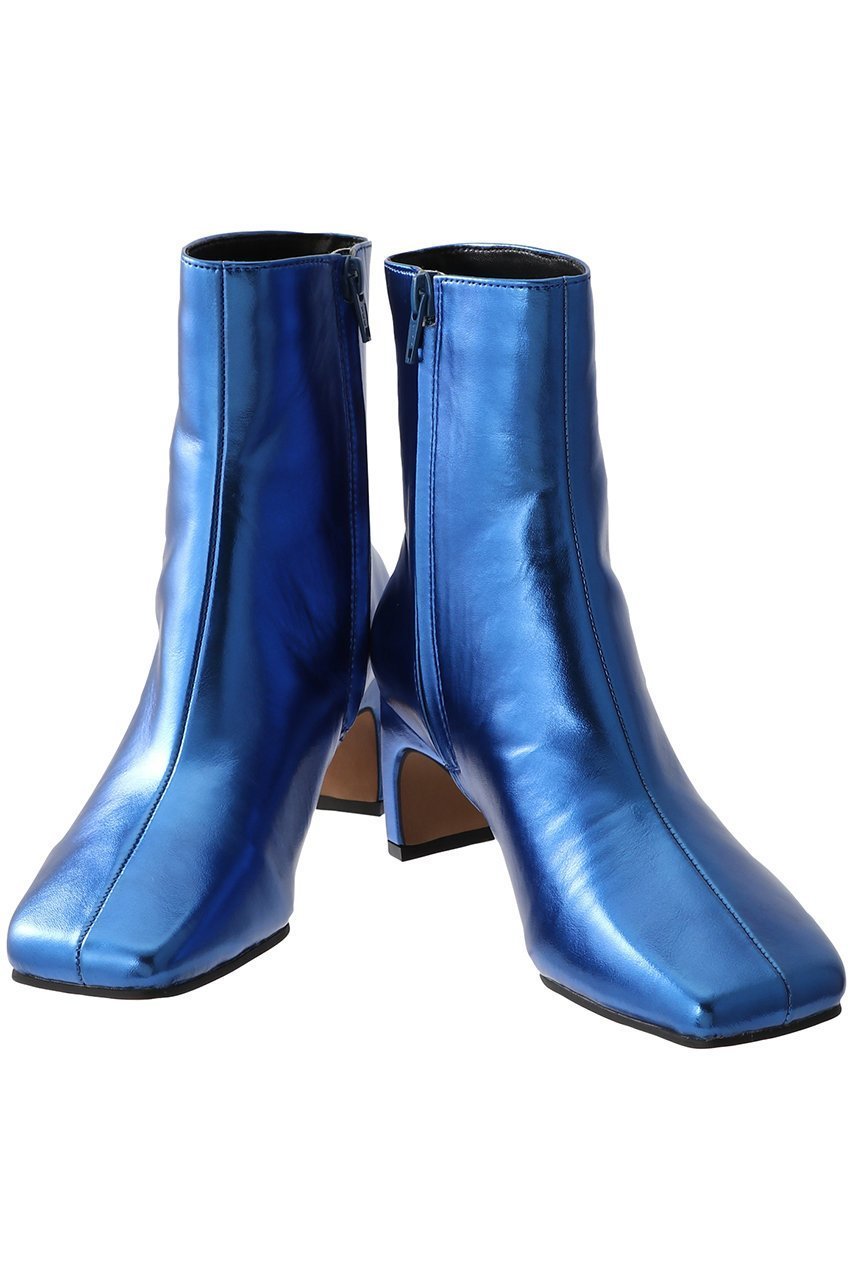 【メゾンスペシャル/MAISON SPECIAL】のスクエアショートブーツ 人気、トレンドファッション・服の通販 founy(ファニー) 　ファッション　Fashion　レディースファッション　Fashion for Women　エナメル　Patent Leather　ショート　Short, Short Length　シンプル　Simple, Minimal　スクエア　Square, Square Shape　フェイク　Faux, Fake　フェイクレザー　Faux Leather, PU Leather　メタリック　Metallic, Shiny Finish　ラグジュアリー　Luxury, Elegant　リアル　Real, Realistic　other-5|ID: prp329100004809934 ipo3291000000034909035