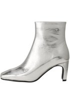 【メゾンスペシャル/MAISON SPECIAL】のスクエアプレーンショートブーツ SLV(シルバー)|ID: prp329100004809936 ipo3291000000034909043