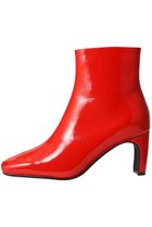 【メゾンスペシャル/MAISON SPECIAL】のスクエアプレーンショートブーツ RED(レッド)|ID: prp329100004809936 ipo3291000000034909044