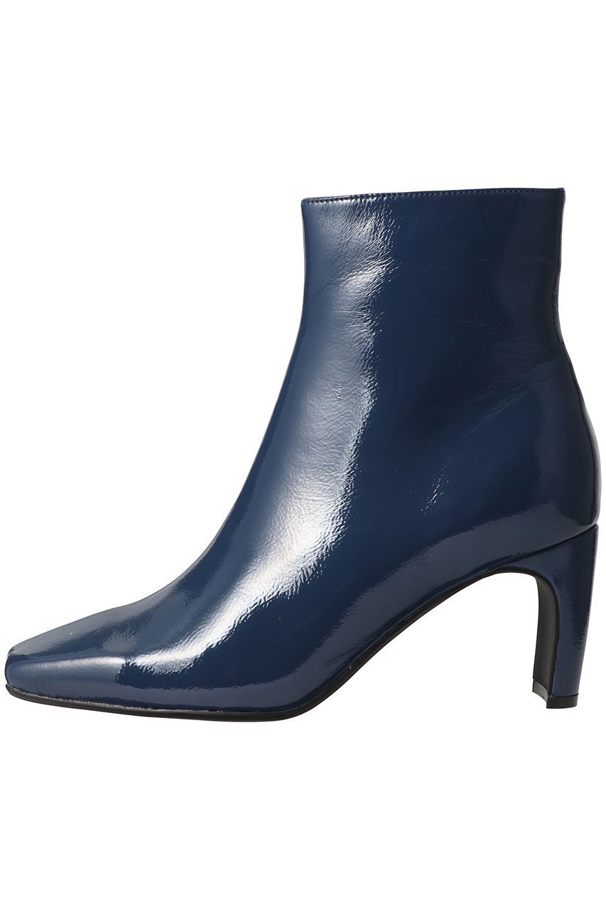 【メゾンスペシャル/MAISON SPECIAL】のスクエアプレーンショートブーツ インテリア・キッズ・メンズ・レディースファッション・服の通販 founy(ファニー) 　ファッション　Fashion　レディースファッション　Fashion for Women　おすすめ　Recommended / Our Picks　エナメル　Patent Leather　クッション　Cushion, Throw Pillow　ショート　Short, Short Length　シンプル　Simple, Minimal　フィット　Fit, Slim Fit　メタリック　Metallic, Shiny Finish　ワイド　Wide, Wide Fit　定番　Standard, Basic Item　BLU(ブルー)|ID: prp329100004809936 ipo3291000000034909046