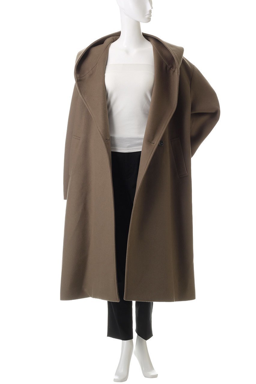 【メゾンスペシャル/MAISON SPECIAL】のCashmere Beaver Processing Hood Coat/カシミヤビーバーフードコート 人気、トレンドファッション・服の通販 founy(ファニー) 　ファッション　Fashion　レディースファッション　Fashion for Women　アウター　Coat / Outerwear Collection　コート・ロングコート・ピーコート　Long Coats, Peacoats & More　ショルダー　Shoulder, Shoulder Strap　ダブル　Double, Double-Breasted　ドロップ　Drop Shoulder, Dropped Style　ルーズ　Loose, Oversized　ロング　Long, Long-Length　other-7|ID: prp329100004809942 ipo3291000000034909435