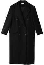【メゾンスペシャル/MAISON SPECIAL】のスーパー100ダブルテーラードコート 人気、トレンドファッション・服の通販 founy(ファニー) ファッション Fashion レディースファッション Fashion for Women アウター Coat / Outerwear Collection コート・ロングコート・ピーコート Long Coats, Peacoats & More ダウン Down, Puffer ロング Long, Long-Length エレガント 上品 Elegant thumbnail BLK(ブラック)|ID: prp329100004809945 ipo3291000000034909491