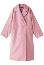 【メゾンスペシャル/MAISON SPECIAL】のフェイクレザーオーバーチェスターコート PNK(ピンク)|ID: prp329100004809947 ipo3291000000034909529