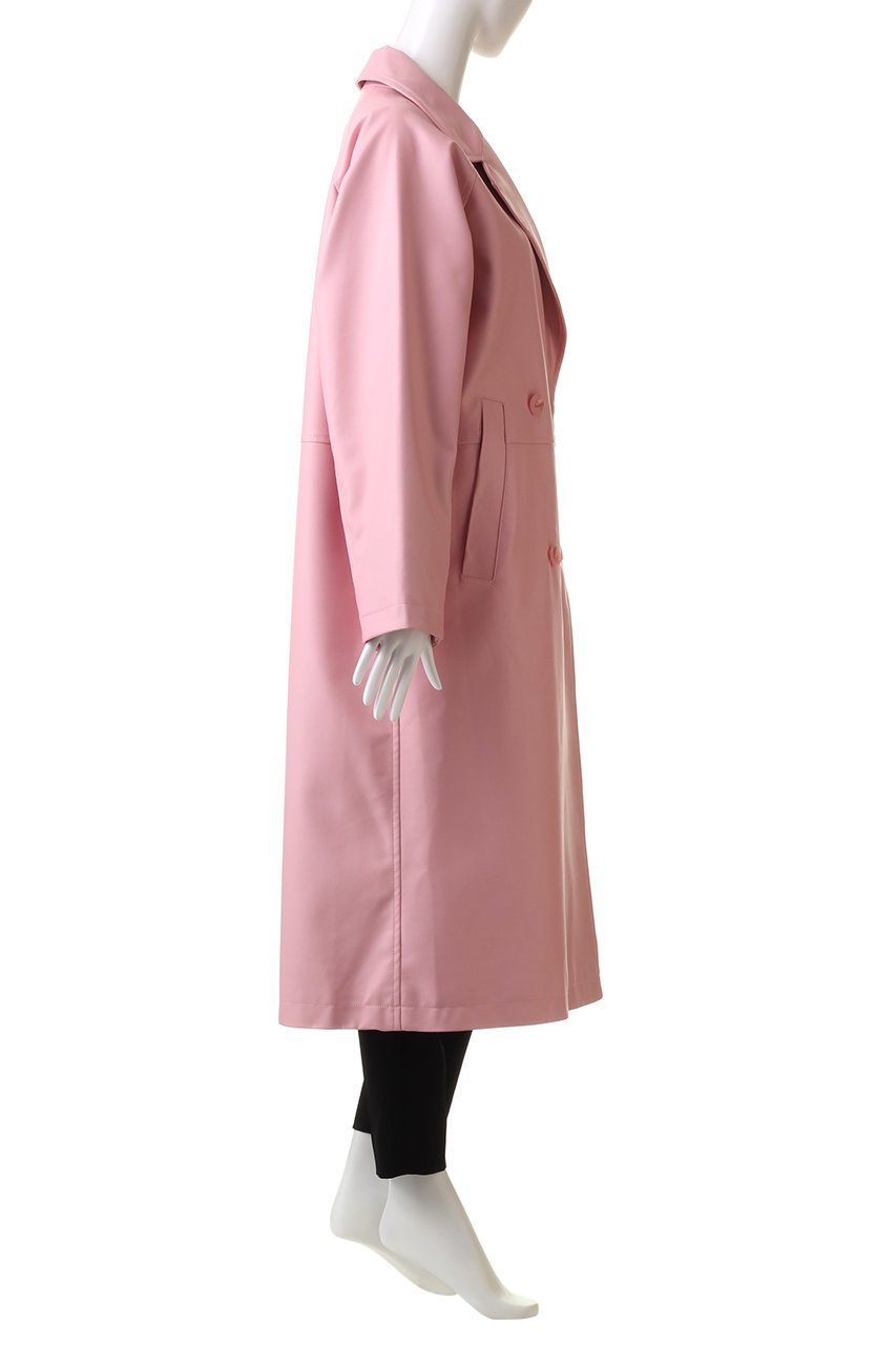 【メゾンスペシャル/MAISON SPECIAL】のフェイクレザーオーバーチェスターコート 人気、トレンドファッション・服の通販 founy(ファニー) 　ファッション　Fashion　レディースファッション　Fashion for Women　アウター　Coat / Outerwear Collection　コート・ロングコート・ピーコート　Long Coats, Peacoats & More　チェスターコート・ロング丈アウター　Chester Coats / Chesterfield Long Coats　フェイクレザー　Faux Leather, PU Leather　ロング　Long, Long-Length　エレガント 上品　Elegant　冬　Winter / This Winter　秋　Autumn　other-3|ID: prp329100004809947 ipo3291000000034909532