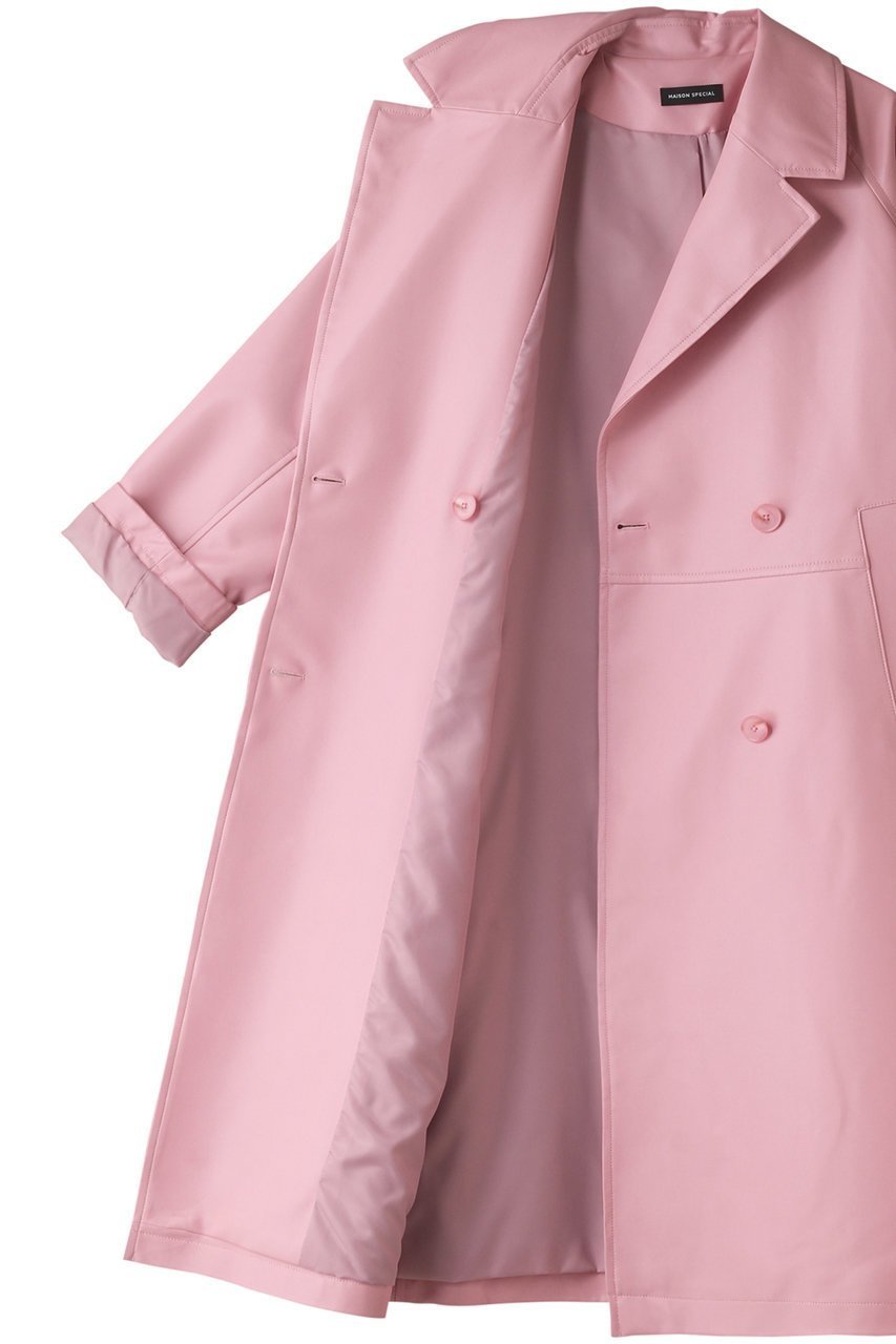 【メゾンスペシャル/MAISON SPECIAL】のフェイクレザーオーバーチェスターコート 人気、トレンドファッション・服の通販 founy(ファニー) 　ファッション　Fashion　レディースファッション　Fashion for Women　アウター　Coat / Outerwear Collection　コート・ロングコート・ピーコート　Long Coats, Peacoats & More　チェスターコート・ロング丈アウター　Chester Coats / Chesterfield Long Coats　フェイクレザー　Faux Leather, PU Leather　ロング　Long, Long-Length　エレガント 上品　Elegant　冬　Winter / This Winter　秋　Autumn　other-6|ID: prp329100004809947 ipo3291000000034909536