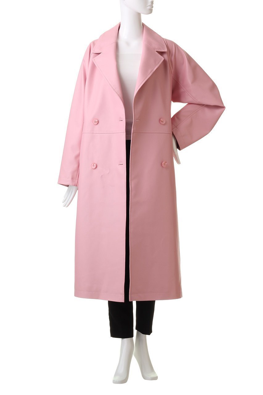 【メゾンスペシャル/MAISON SPECIAL】のフェイクレザーオーバーチェスターコート 人気、トレンドファッション・服の通販 founy(ファニー) 　ファッション　Fashion　レディースファッション　Fashion for Women　アウター　Coat / Outerwear Collection　コート・ロングコート・ピーコート　Long Coats, Peacoats & More　チェスターコート・ロング丈アウター　Chester Coats / Chesterfield Long Coats　フェイクレザー　Faux Leather, PU Leather　ロング　Long, Long-Length　エレガント 上品　Elegant　冬　Winter / This Winter　秋　Autumn　other-7|ID: prp329100004809947 ipo3291000000034909538