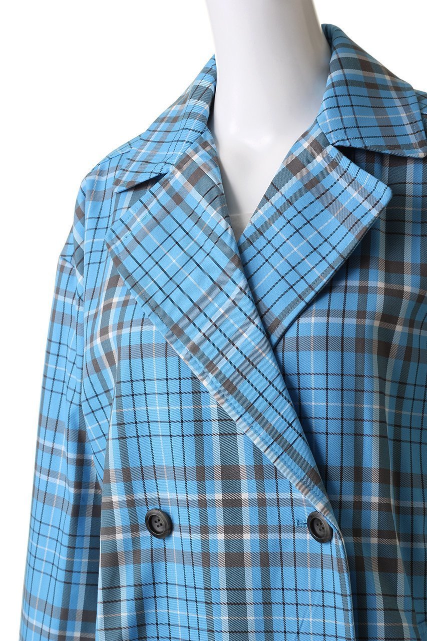 【メゾンスペシャル/MAISON SPECIAL】のCheck Overspring Coat/チェックオーバースプリングコート 人気、トレンドファッション・服の通販 founy(ファニー) 　ファッション　Fashion　レディースファッション　Fashion for Women　アウター　Coat / Outerwear Collection　コート・ロングコート・ピーコート　Long Coats, Peacoats & More　春　Spring　シアー　Sheer, See-Through　セットアップ　Set-Up, Coordinated Outfit　チェスターコート　Chester Coat, Long Coat　チェック　Check, Plaid, Tartan　定番　Standard, Basic Item　ロング　Long, Long-Length　おすすめ　Recommended / Our Picks　other-5|ID: prp329100004809948 ipo3291000000034909552