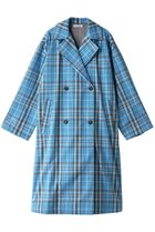【メゾンスペシャル/MAISON SPECIAL】のCheck Overspring Coat/チェックオーバースプリングコート BLU(ブルー)|ID: prp329100004809948 ipo3291000000036886130