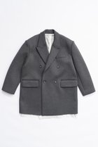 【プランク プロジェクト/PRANK PROJECT】のダンボールオーバージャケット / Double-Faced Overcoat Jacket 人気、トレンドファッション・服の通販 founy(ファニー) ファッション Fashion レディースファッション Fashion for Women アウター Coat / Outerwear Collection コート・ロングコート・ピーコート Long Coats, Peacoats & More レディースジャケット・軽アウター Jackets おすすめ Recommended / Our Picks ジャケット Jacket, Outerwear チュニック Tunic, Long Top thumbnail C.GRY(チャコールグレー)|ID: prp329100004809949 ipo3291000000034909666