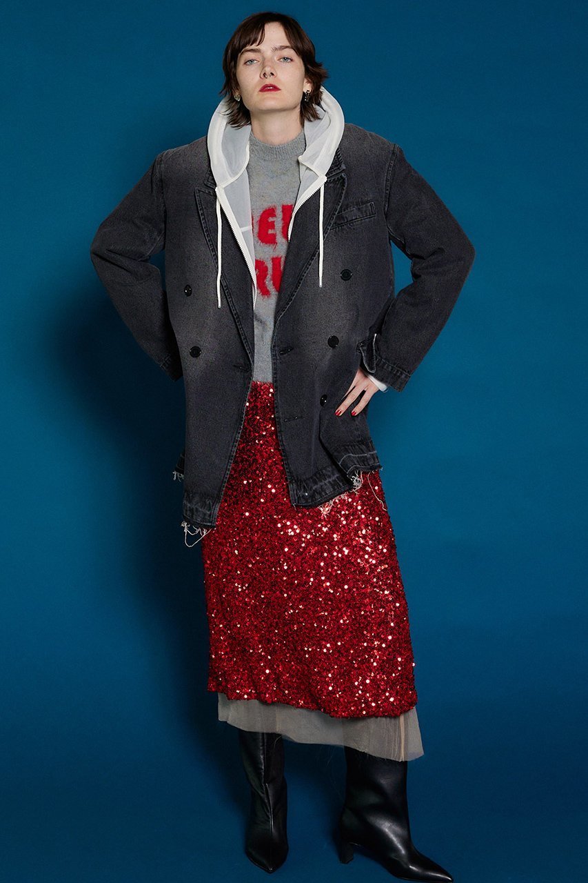 【メゾンスペシャル/MAISON SPECIAL】のデニムテーラードジャケット 人気、トレンドファッション・服の通販 founy(ファニー) 　ファッション　Fashion　レディースファッション　Fashion for Women　アウター　Coat / Outerwear Collection　レディースジャケット・軽アウター　Jackets　テーラードジャケット / 通勤・きれいめスタイル　Tailored Jackets & Blazers　おすすめ　Recommended / Our Picks　ジャケット　Jacket, Outerwear　ダブル　Double, Double-Breasted　デニム　Denim, Jeans Material　ボトム　Bottoms, Lower Wear　今季　This Season, Current Season　other-8|ID: prp329100004809950 ipo3291000000036022952