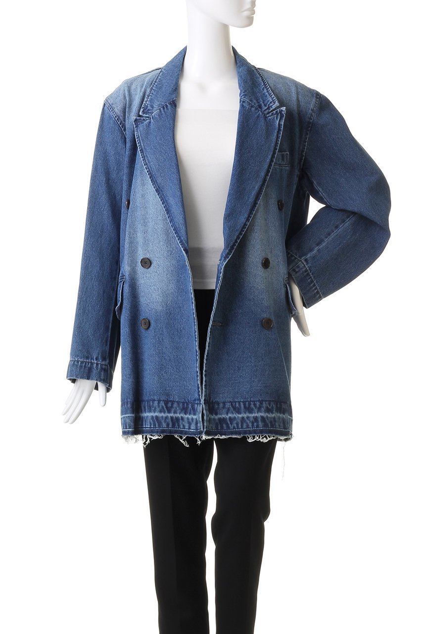【メゾンスペシャル/MAISON SPECIAL】のデニムテーラードジャケット 人気、トレンドファッション・服の通販 founy(ファニー) ファッション Fashion レディースファッション Fashion for Women アウター Coat / Outerwear Collection レディースジャケット・軽アウター Jackets テーラードジャケット / 通勤・きれいめスタイル Tailored Jackets & Blazers おすすめ Recommended / Our Picks ジャケット Jacket, Outerwear ダブル Double, Double-Breasted デニム Denim, Jeans Material ボトム Bottoms, Lower Wear 今季 This Season, Current Season other-7|ID: prp329100004809950 ipo3291000000036104146