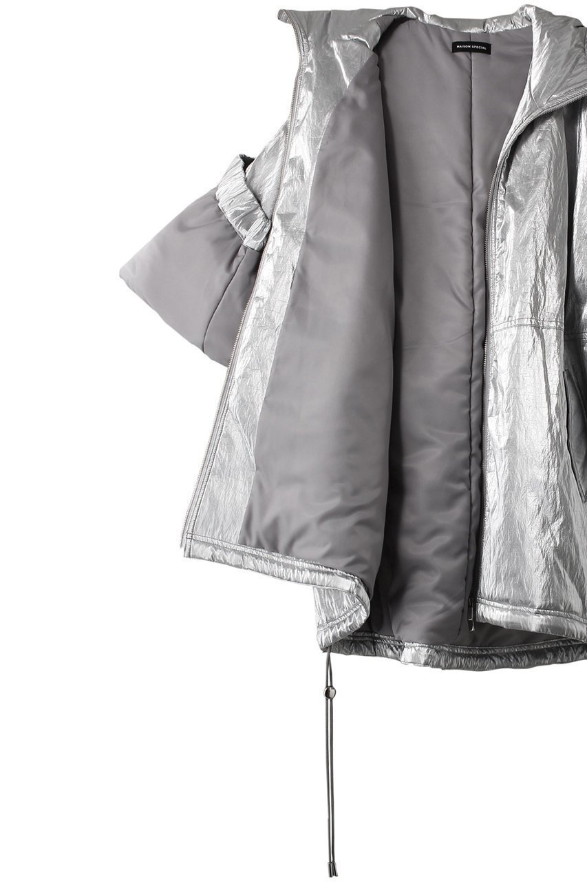 【メゾンスペシャル/MAISON SPECIAL】のEnamel Puffer Blouson/エナメルパッファーブルゾン 人気、トレンドファッション・服の通販 founy(ファニー) 　ファッション　Fashion　レディースファッション　Fashion for Women　アウター　Coat / Outerwear Collection　レディースジャケット・軽アウター　Jackets　ブルゾンジャケット・スポーティアウター　Blouson Jackets　シンプル　Simple, Minimal　ジャケット　Jacket, Outerwear　トレンド　Trend, Trending Now　フラップ　Flap, Flap Pocket　ブルゾン　Blouson, Bomber Jacket　ポケット　Pocket, Pocket Detail　ロング　Long, Long-Length　防寒　Cold Protection, Winter-Ready　other-6|ID: prp329100004809951 ipo3291000000034909723