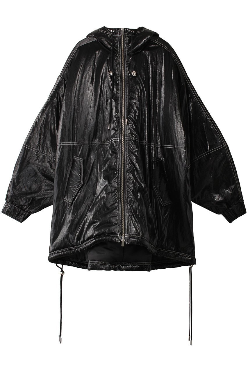 【メゾンスペシャル/MAISON SPECIAL】のEnamel Puffer Blouson/エナメルパッファーブルゾン インテリア・キッズ・メンズ・レディースファッション・服の通販 founy(ファニー) 　ファッション　Fashion　レディースファッション　Fashion for Women　アウター　Coat / Outerwear Collection　レディースジャケット・軽アウター　Jackets　ブルゾンジャケット・スポーティアウター　Blouson Jackets　シンプル　Simple, Minimal　ジャケット　Jacket, Outerwear　トレンド　Trend, Trending Now　フラップ　Flap, Flap Pocket　ブルゾン　Blouson, Bomber Jacket　ポケット　Pocket, Pocket Detail　ロング　Long, Long-Length　防寒　Cold Protection, Winter-Ready　BLK(ブラック)|ID: prp329100004809951 ipo3291000000036680165