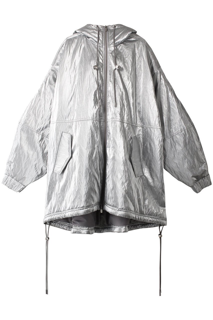 【メゾンスペシャル/MAISON SPECIAL】のEnamel Puffer Blouson/エナメルパッファーブルゾン インテリア・キッズ・メンズ・レディースファッション・服の通販 founy(ファニー) 　ファッション　Fashion　レディースファッション　Fashion for Women　アウター　Coat / Outerwear Collection　レディースジャケット・軽アウター　Jackets　ブルゾンジャケット・スポーティアウター　Blouson Jackets　シンプル　Simple, Minimal　ジャケット　Jacket, Outerwear　トレンド　Trend, Trending Now　フラップ　Flap, Flap Pocket　ブルゾン　Blouson, Bomber Jacket　ポケット　Pocket, Pocket Detail　ロング　Long, Long-Length　防寒　Cold Protection, Winter-Ready　SLV(シルバー)|ID: prp329100004809951 ipo3291000000036680166