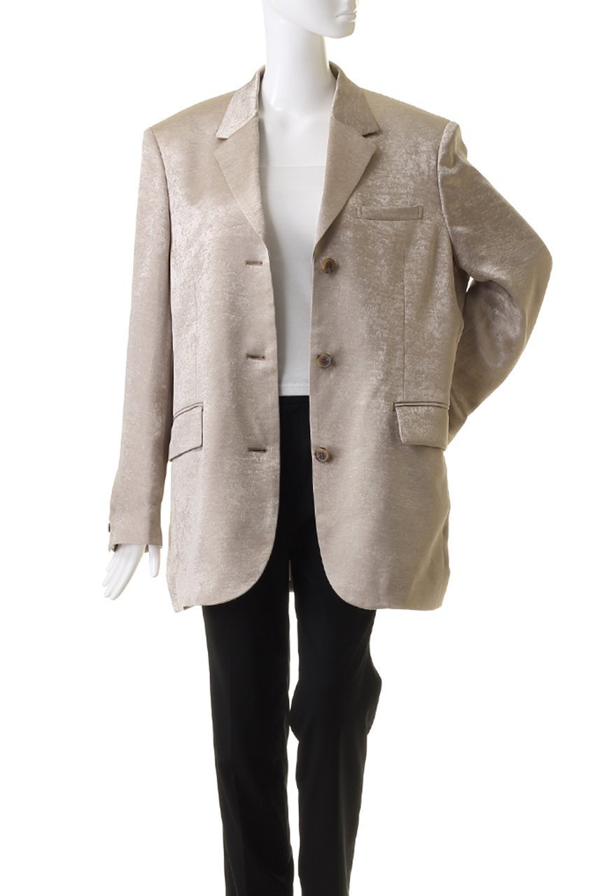 【メゾンスペシャル/MAISON SPECIAL】のSatin Jacket/サテンジャケット 人気、トレンドファッション・服の通販 founy(ファニー) 　ファッション　Fashion　レディースファッション　Fashion for Women　アウター　Coat / Outerwear Collection　レディースジャケット・軽アウター　Jackets　オケージョン　Occasion Wear　サテン　Satin, Glossy Fabric　ジャケット　Jacket, Outerwear　セットアップ　Set-Up, Coordinated Outfit　ダウン　Down, Puffer　ダブル　Double, Double-Breasted　デニム　Denim, Jeans Material　ラグジュアリー　Luxury, Elegant　ワッシャー　Washer, Crinkled Finish　エレガント 上品　Elegant　other-7|ID: prp329100004809952 ipo3291000000034909739