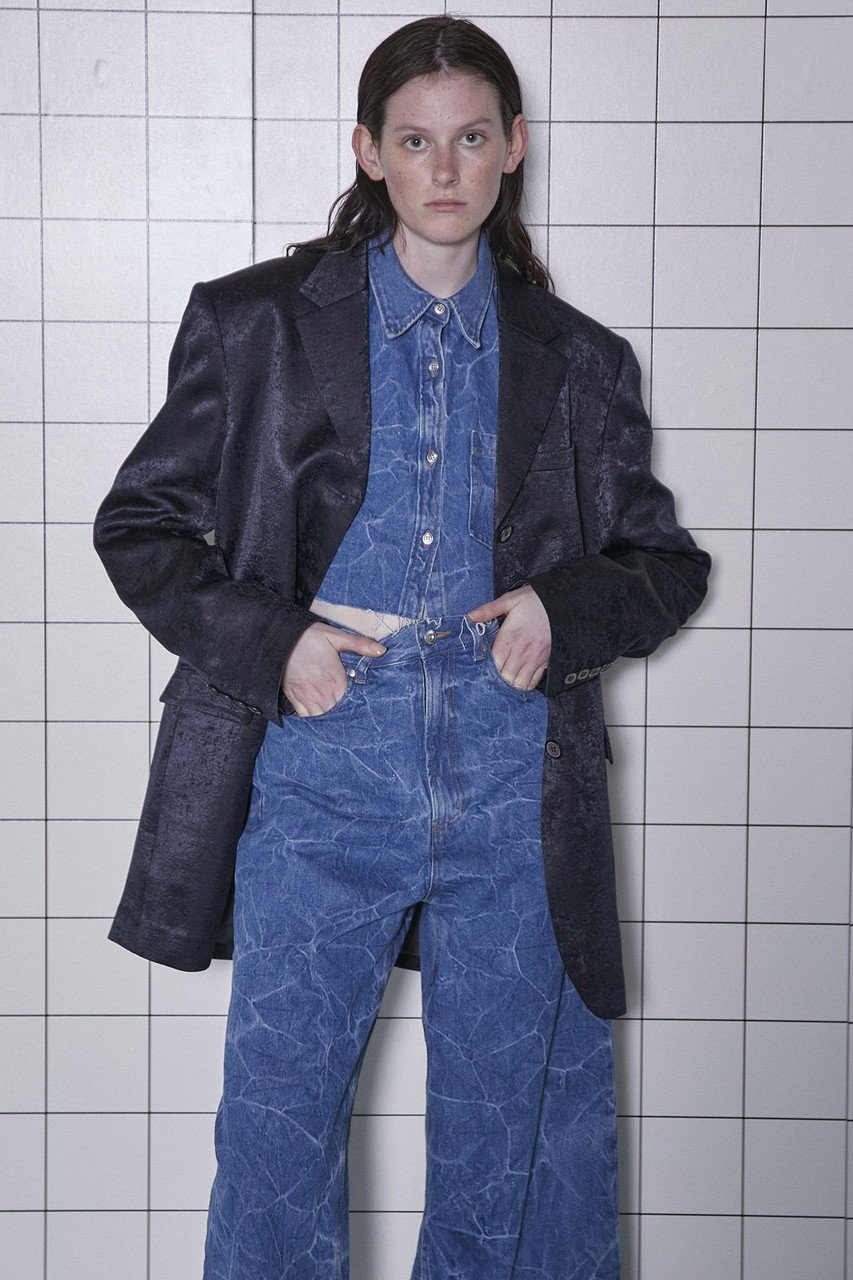 【メゾンスペシャル/MAISON SPECIAL】のSatin Jacket/サテンジャケット 人気、トレンドファッション・服の通販 founy(ファニー) 　ファッション　Fashion　レディースファッション　Fashion for Women　アウター　Coat / Outerwear Collection　レディースジャケット・軽アウター　Jackets　オケージョン　Occasion Wear　サテン　Satin, Glossy Fabric　ジャケット　Jacket, Outerwear　セットアップ　Set-Up, Coordinated Outfit　ダウン　Down, Puffer　ダブル　Double, Double-Breasted　デニム　Denim, Jeans Material　ラグジュアリー　Luxury, Elegant　ワッシャー　Washer, Crinkled Finish　エレガント 上品　Elegant　other-8|ID: prp329100004809952 ipo3291000000034909741